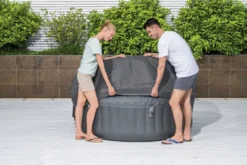 Bestway Lay-Z Spa Isolerende Beschermhoes - Ø 216 Cm -Spa Verwennerij 1267 1900 thermal cover overheen halen resultaat