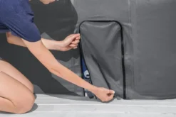 Bestway Lay-Z Spa Isolerende Beschermhoes - 230 X 230 Cm -Spa Verwennerij 1267 1900 thermal cover vierkant ritsen resultaat