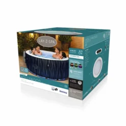 Bestway Lay-Z Spa Hollywood Airjet Opblaasbare Spa - 6 Persoons -Spa Verwennerij 150dpi 303021321456 60059 77x55x57.5cm 3d