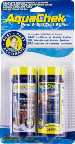AquaChek Teststrips + Teststrips Voor Zoutwaterzwembaden 7 AquaChek Teststrips + Teststrips Voor Zoutwaterzwembaden -Spa Verwennerij 2297 3