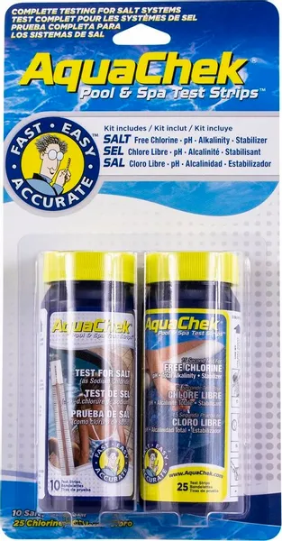 AquaChek Teststrips + Teststrips Voor Zoutwaterzwembaden 5 AquaChek Teststrips + Teststrips Voor Zoutwaterzwembaden - Afbeelding 3