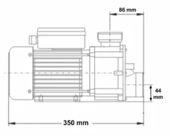 LX JA75 Spa Circulatiepomp 0,75 PK 19 LX JA75 Spa Circulatiepomp 0,75 PK -Spa Verwennerij 3584.2 1