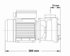 LX LP200 Spa Massagepomp 2 PK - 1 Speed 15 LX LP200 Spa Massagepomp 2 PK - 1 Speed -Spa Verwennerij 3765.2 1