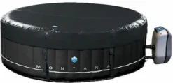 NetSpa Montana Opblaasbare Spa - 4 Persoons -Spa Verwennerij 582 1200 montana spa bache