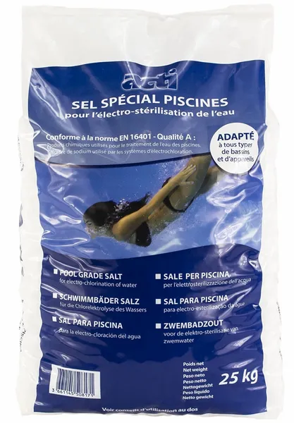 ActiSalt Zwembadzout - 25 Kg 4 ActiSalt Zwembadzout - 25 Kg - Afbeelding 2