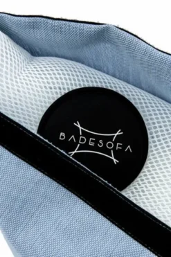 Badesofa Badkussen - Lichtblauw - M -Spa Verwennerij badesofa blauw