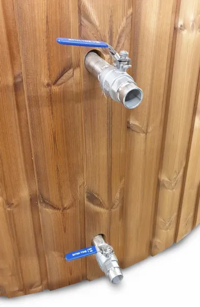 Houtgestookte Hottub Met Filteraansluiting - 6-8 Personen - Wit 7 Houtgestookte Hottub Met Filteraansluiting - 6-8 Personen - Wit - Afbeelding 5