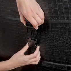 EXIT TOYS EXIT Leather Premium Opbouw Spa - 2-4 Persoons -Spa Verwennerij exit leather premium 4 opblaasbare spa cover bevestigen