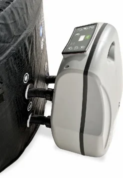 EXIT TOYS EXIT Leather Premium Opbouw Spa - 2-4 Persoons -Spa Verwennerij exit leather premium 4 opblaasbare spa motorunit