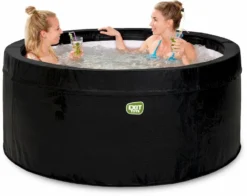 EXIT TOYS EXIT Leather Premium Opbouw Spa - 2-4 Persoons -Spa Verwennerij exit leather premium 4 opblaasbare spa sfeer