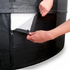 EXIT TOYS EXIT Leather Premium Opbouw Spa - 4-6 Persoons -Spa Verwennerij exit leather premium 6 opblaasbare spa materiaal