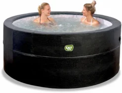 EXIT TOYS EXIT Leather Premium Opbouw Spa - 4-6 Persoons -Spa Verwennerij exit leather premium 6 opblaasbare spa sfeer 2