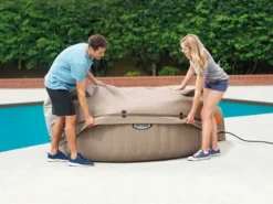 Intex Pure Spa Isolerende Beschermhoes - Ø 196 Cm -Spa Verwennerij intex afdekhoes3