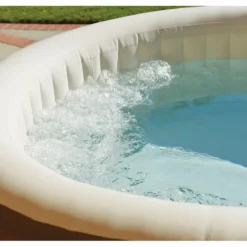Intex Pure Spa Bubble Therapy Opblaasbare Spa - 4 Persoons -Spa Verwennerij intexpurespabubblemassage 6