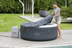 Bestway Lay-Z Spa Bali AirJet Opblaasbare Spa - 4 Persoons -Spa Verwennerij lay z spa bali airjet opblaasbare spa 4 persoons 26