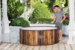 Bestway Lay-Z Spa Helsinki Airjet Plus Opblaasbare Spa - 7 Persoons -Spa Verwennerij lay z spa helsinki airjet opblaasbare spa 7 persoons 21