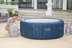Bestway Lay-Z Spa Milan AirJet Plus Opblaasbare Spa - 6 Persoons -Spa Verwennerij lay z spa milan airjet plus opblaasbare spa 6 persoons 14