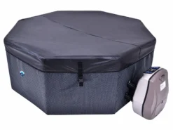 NetSpa Octopus Opbouw Spa - 6 Persoons -Spa Verwennerij netspa octopus met afdekhoes 1